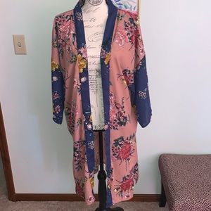Derek Heart Kimono/Duster size 1X